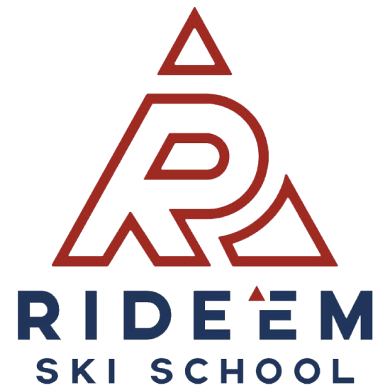 Logo Ride'em ski school
