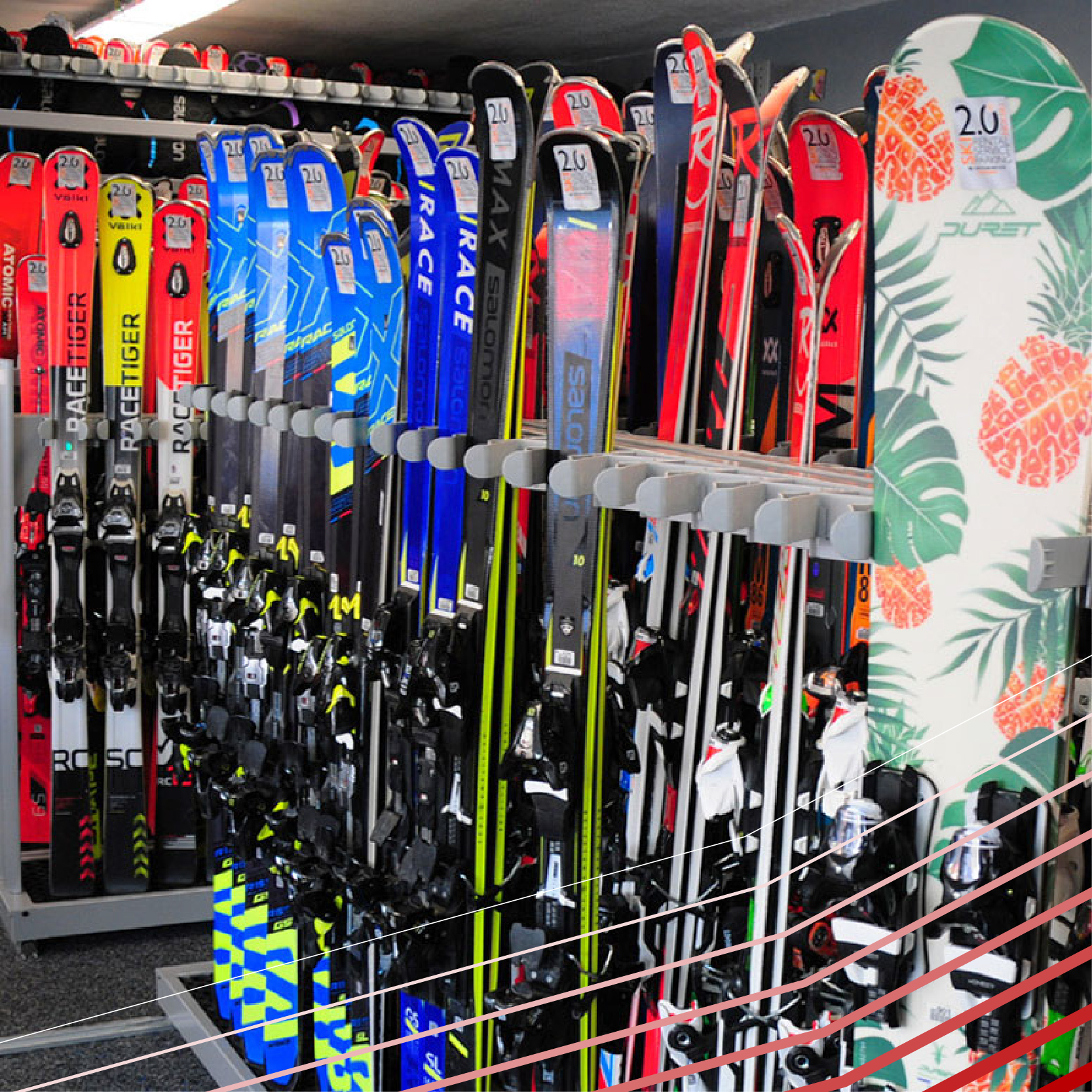 noleggio sci Cervinia